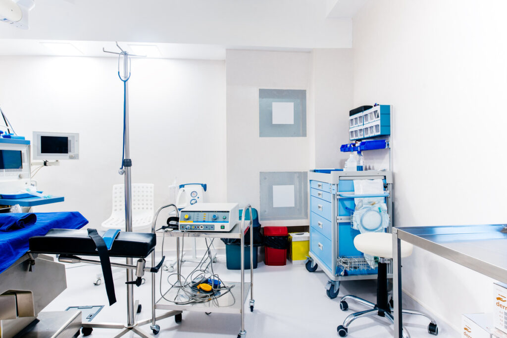 Medical procedure room, illustrating what is the statute of limitation on medical malpractice