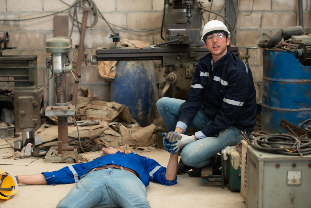 A workplace injury